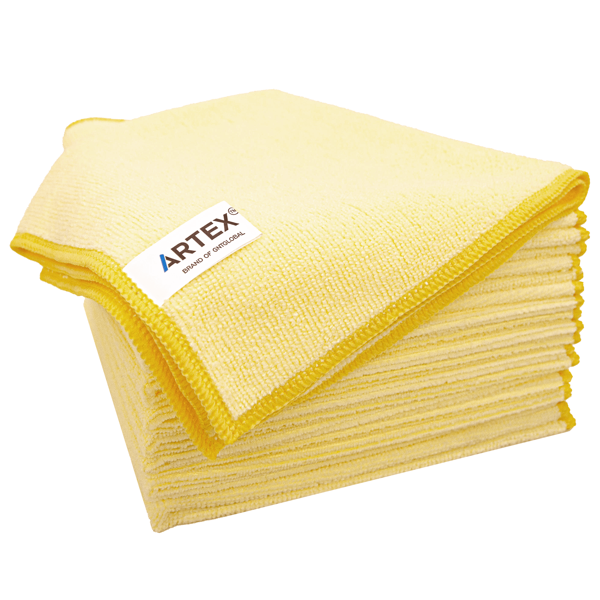 Artex Mikrofasertücher 40x40cm 300gsm Gelb - 10er Pack Artex Mikrofasertücher 40x40cm 300gsm Gelb - 10er Pack