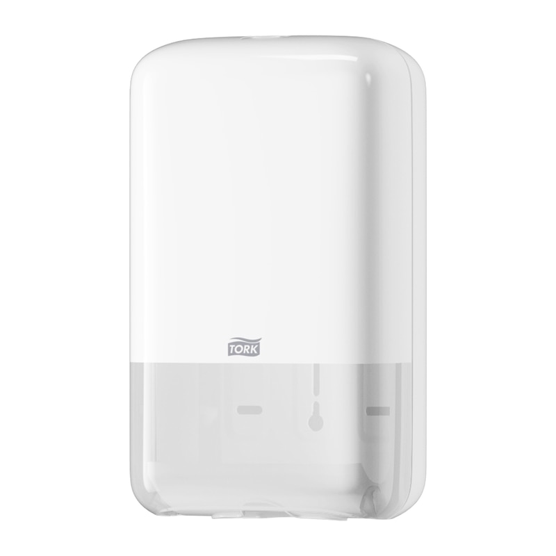 Tork T3 Spender für Einzelblatt Toilettenpapier Weiß Tork T3 Spender für Einzelblatt Toilettenpapier Weiß