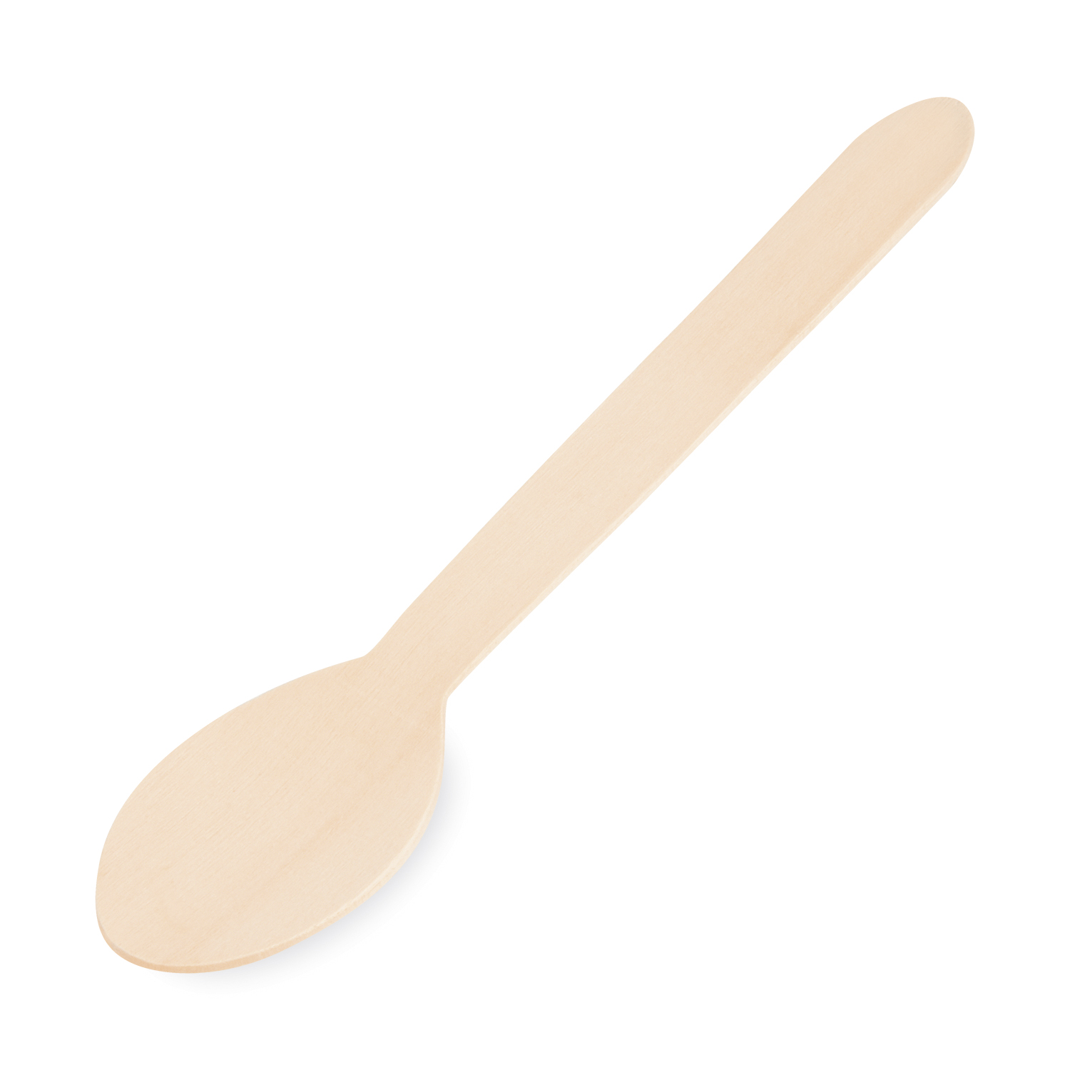 Holz Löffel, 16cm - 100 Stück/Karton Holz Löffel, 16cm - 100 Stück/Karton