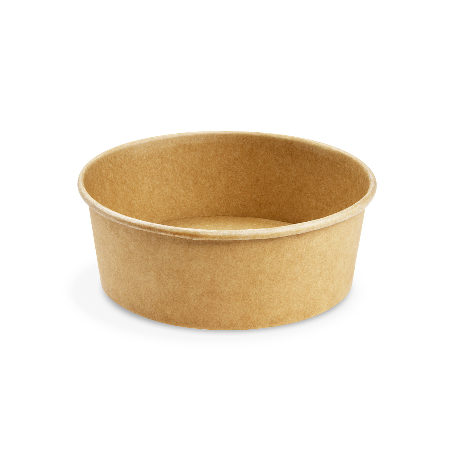 Salatschale aus Papier, Braun Ø 150 mm/500ml, 6x50 Stück/Karton Salatschale aus Papier, Braun Ø 150 mm/500ml, 6x50 Stück/Karton