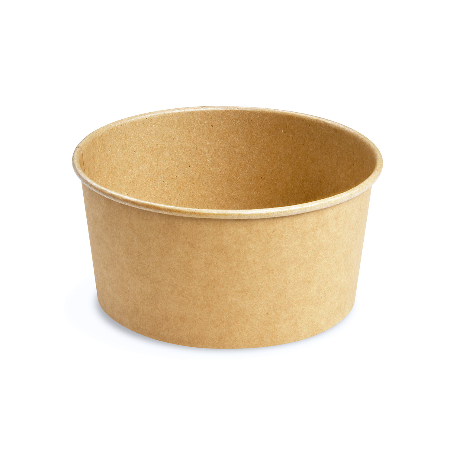 Salatschale aus Papier, Braun Ø 150 mm/750ml, 6x50 Stück/Karton Salatschale aus Papier, Braun Ø 150 mm/750ml, 6x50 Stück/Karton