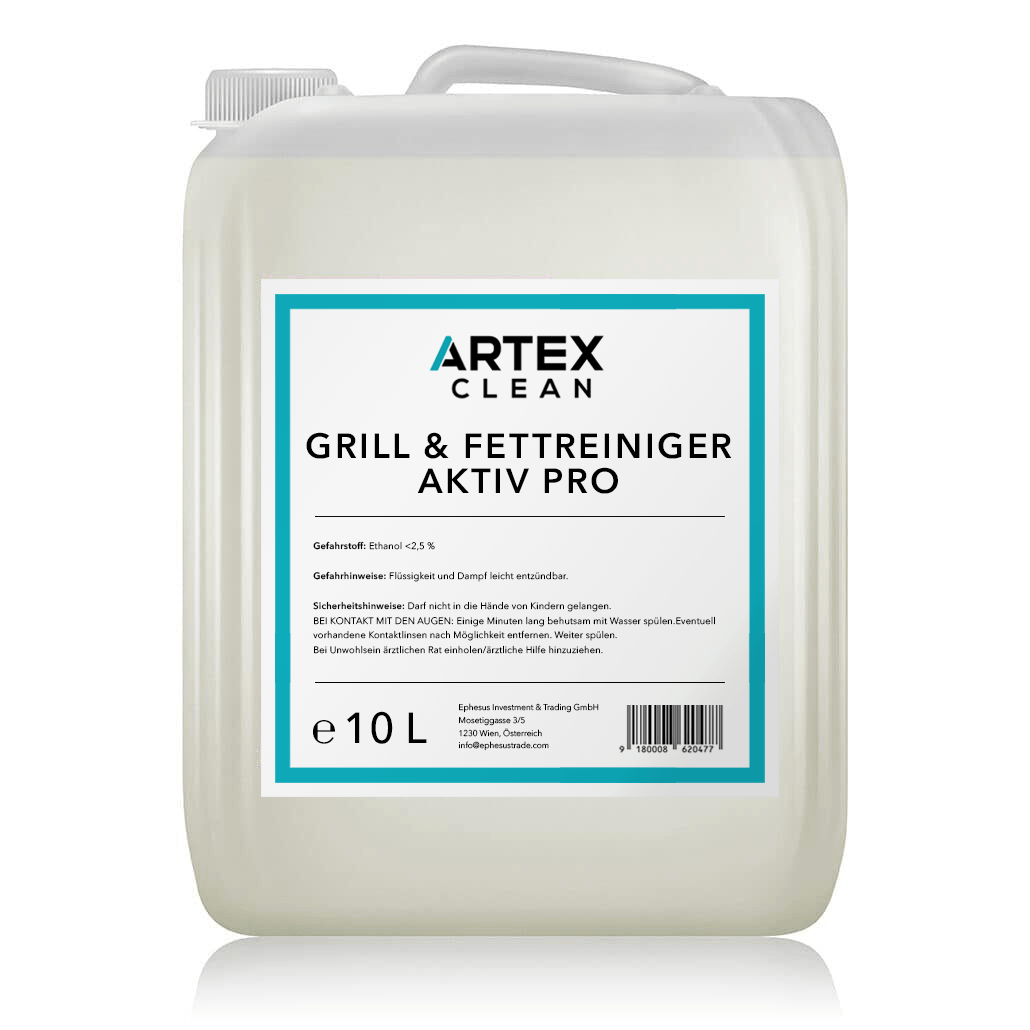 ARTEX Clean Grill & Fettreiniger Aktiv Pro 10l