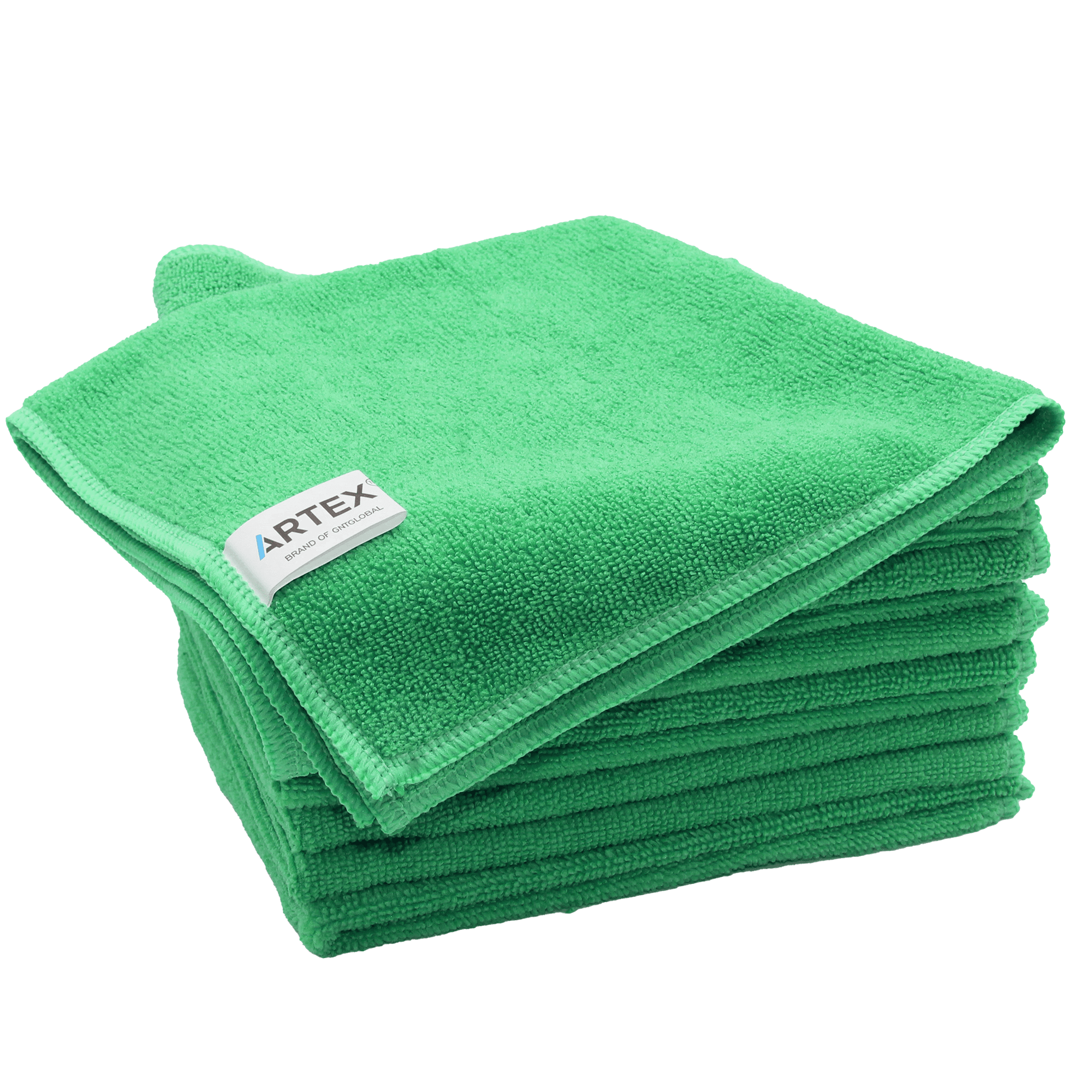 Artex Mikrofasertücher 40x40cm 300gsm Grün - 10er Pack Artex Mikrofasertücher 40x40cm 300gsm Grün - 10er Pack