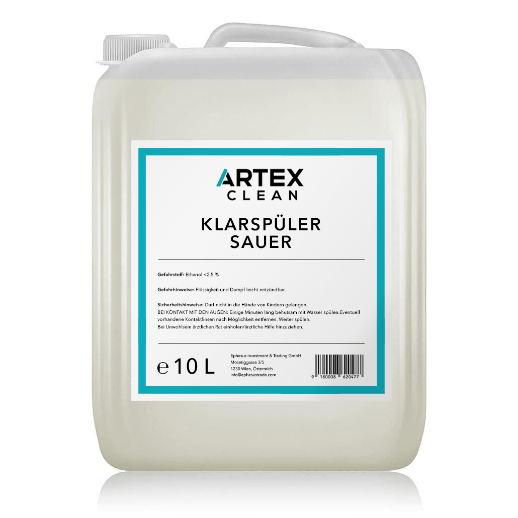 ARTEX Clean Glanztrockner Sauer 10l ARTEX Clean Glanztrockner Sauer 10l