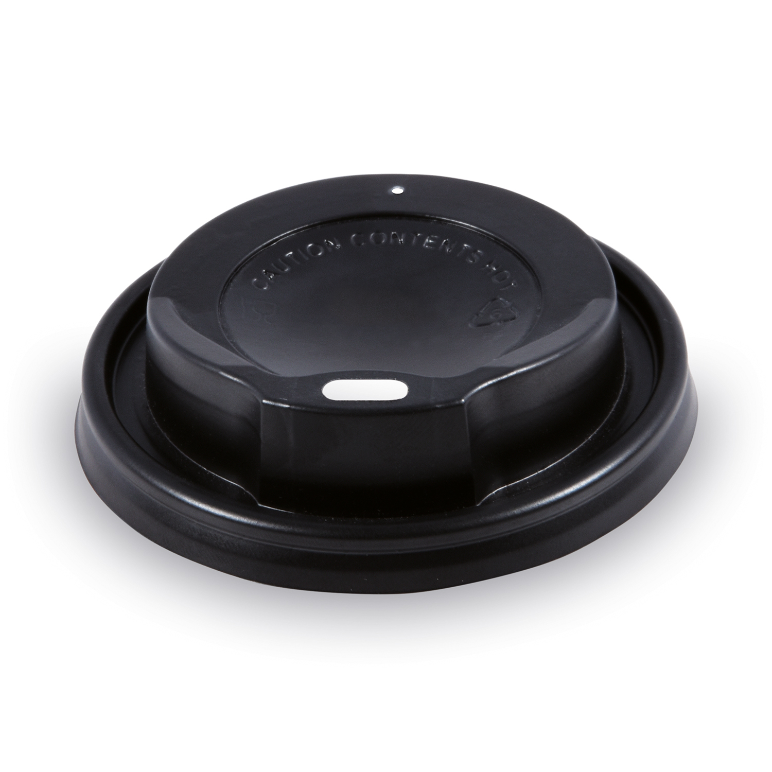 Deckel zu Kaffeebecher Ø80mm/8Oz - Schwarz - 100 Stück Deckel zu Kaffeebecher Ø80mm/8Oz - Schwarz - 100 Stück