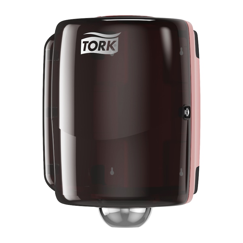 Tork W2 Maxi Innenabrollungsspender Rot/Rauchgrau Tork W2 Maxi Innenabrollungsspender Rot/Rauchgrau