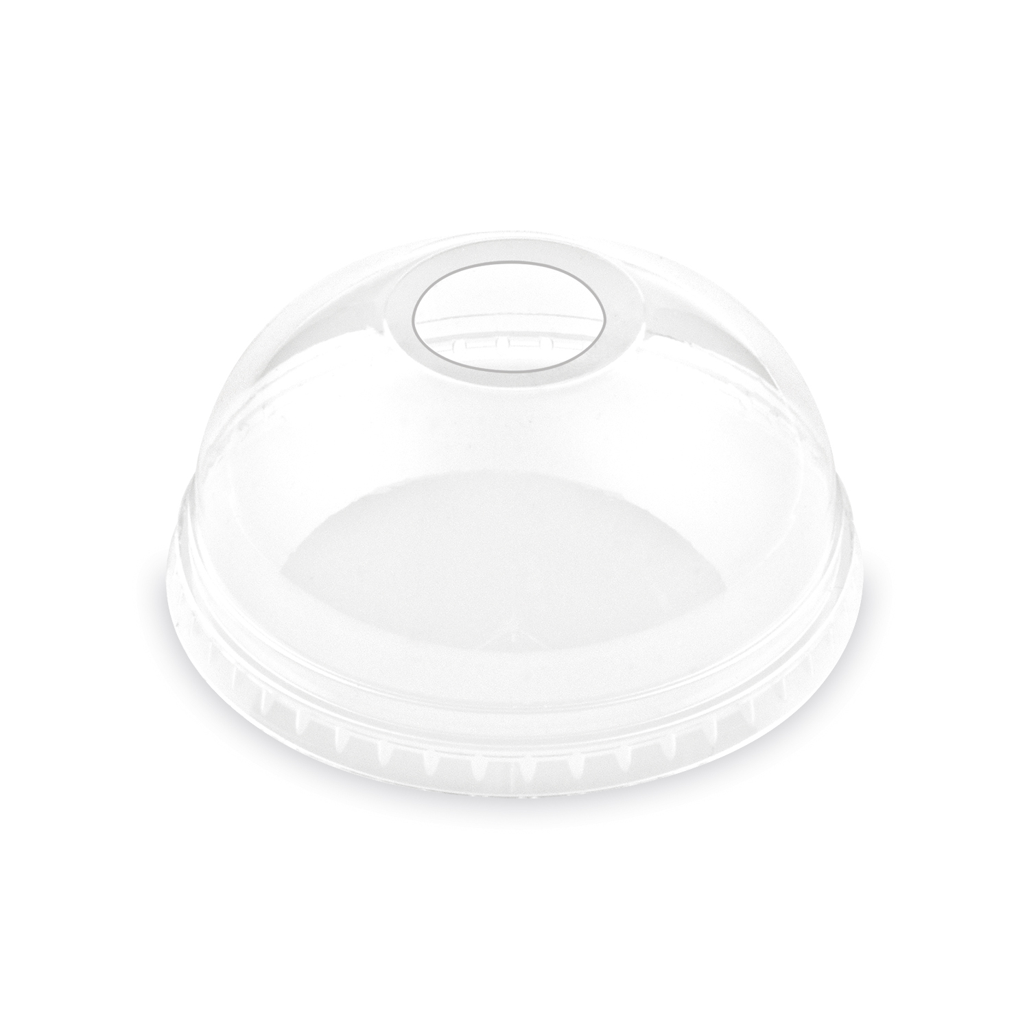 Domdeckel für Smoothiebecher, rPet Ø95mm - 50 Stück Domdeckel für Smoothiebecher, rPet Ø95mm - 50 Stück