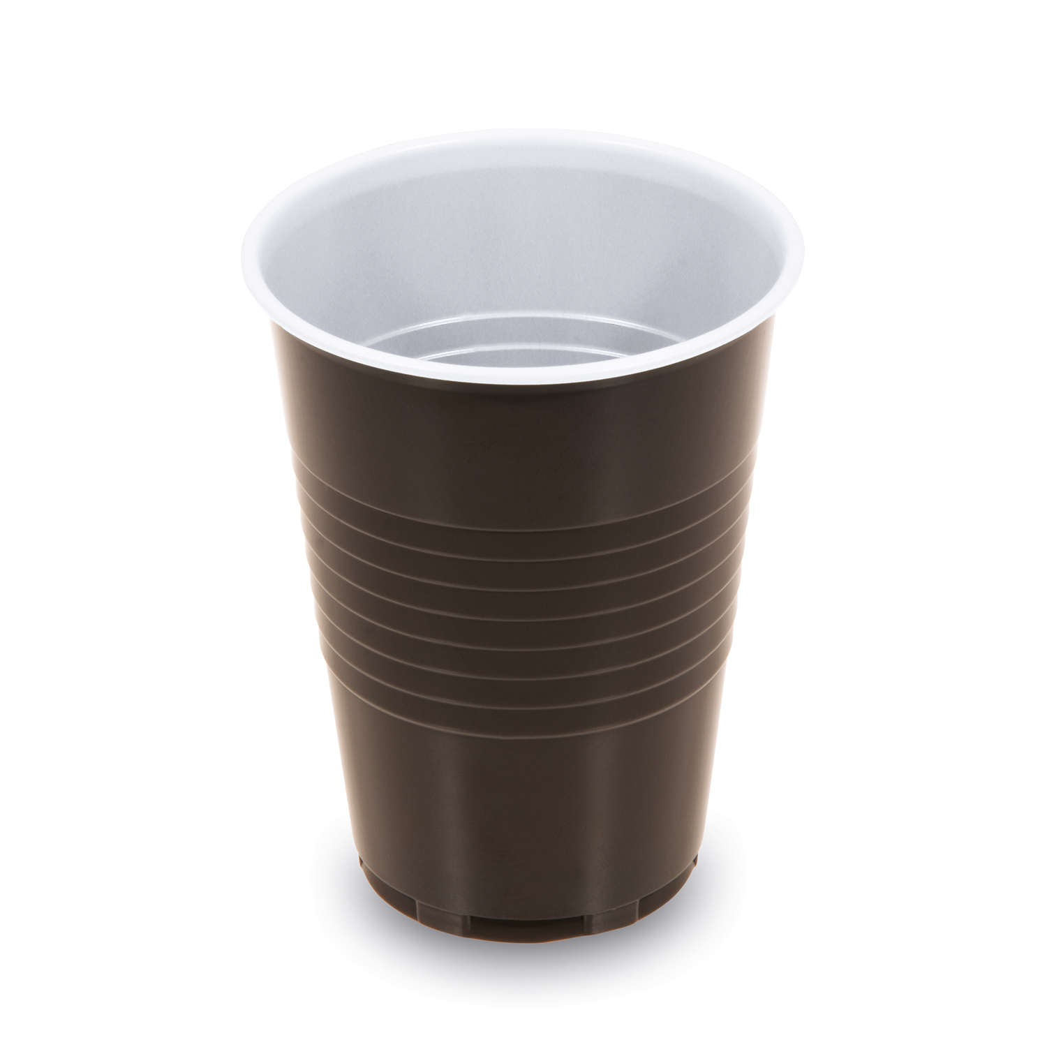 Automatenbecher, Braun/Weiß, Ø70mm, 180ml - 100 Stk Automatenbecher, Braun/Weiß, Ø70mm, 180ml - 100 Stk