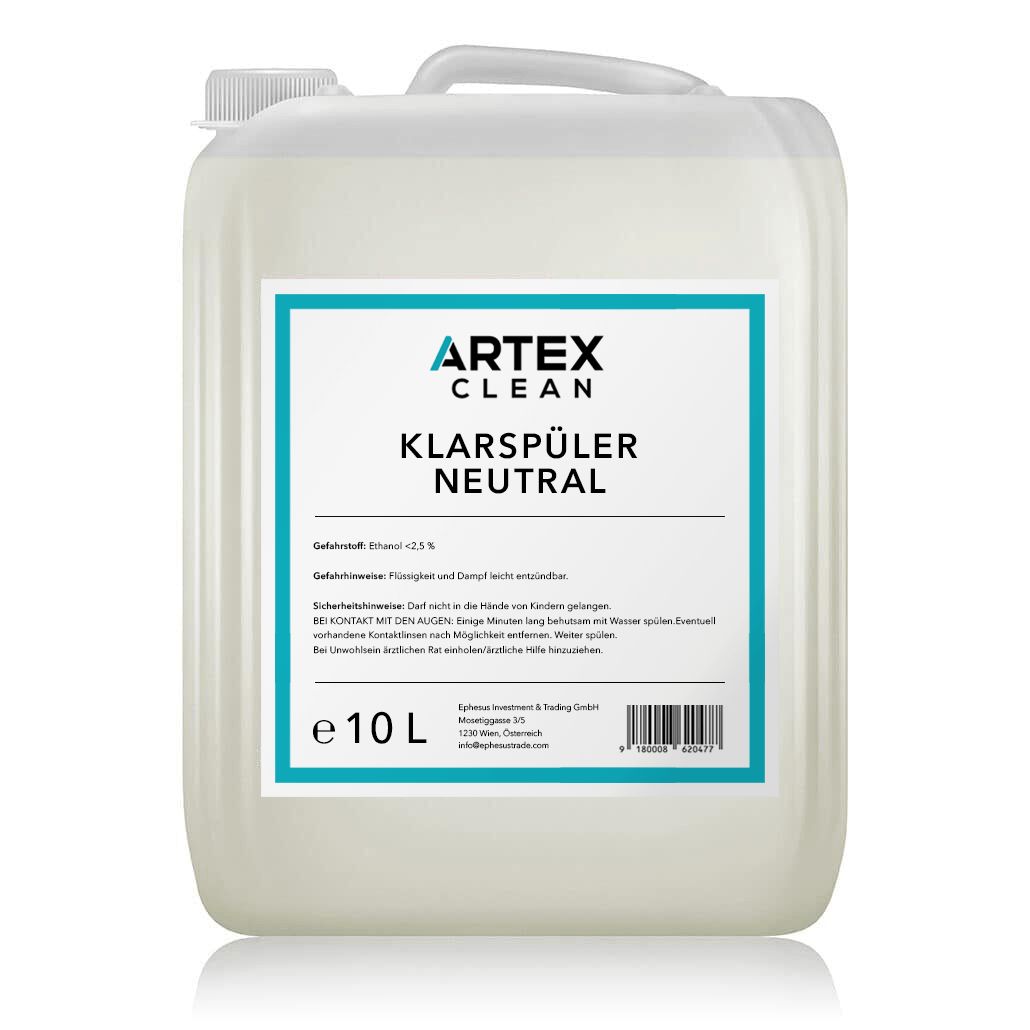 ARTEX Clean Glanztrockner Neutral 10l ARTEX Clean Glanztrockner Neutral 10l