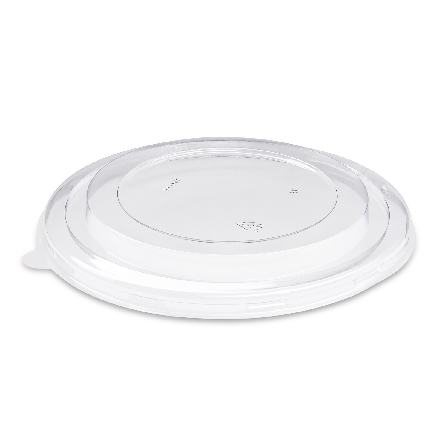 Deckel für Ø 185 mm Salatschale aus PP - 300 Stück/Karton Deckel für Ø 185 mm Salatschale aus PP - 300 Stück/Karton