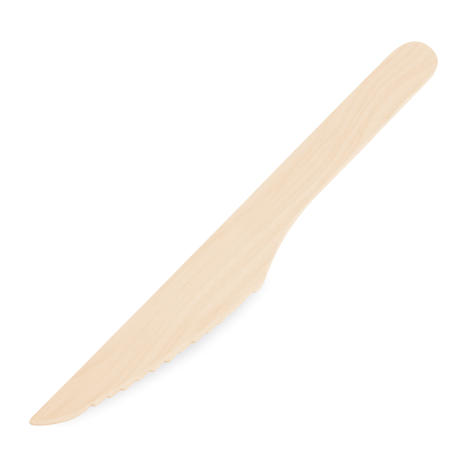 Holz Messer, 16cm - 100 Stück/Karton Holz Messer, 16cm - 100 Stück/Karton