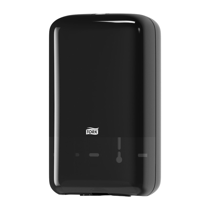 Tork T3 Spender für Einzelblatt Toilettenpapier Schwarz