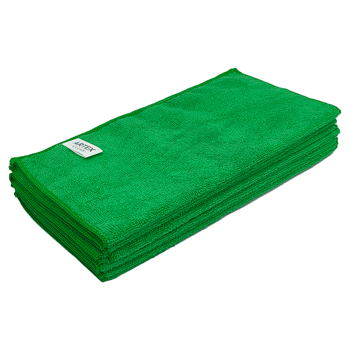 Artex Mikrofasertücher 32x32cm 280gsm Grün - 10er Pack Artex Mikrofasertücher 32x32cm 280gsm Grün - 10er Pack