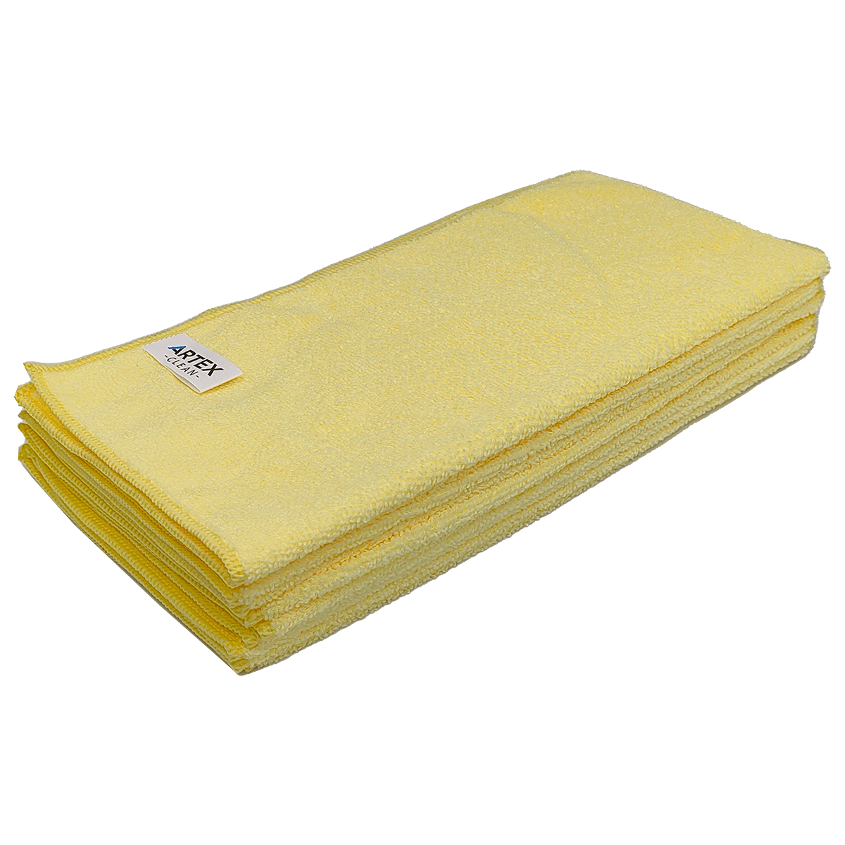 Artex Mikrofasertücher 32x32cm 280gsm Gelb - 10er Pack