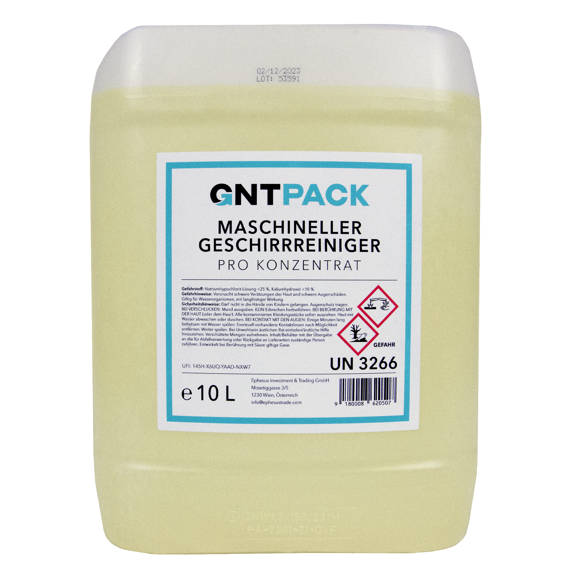 Maschineller Geschirrreiniger 12kg Kanister Eco