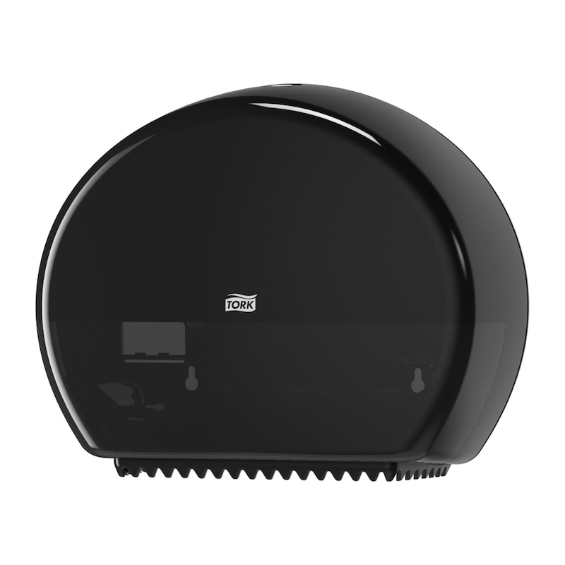 Tork T2 Spender für Mini Jumbo Toilettenpapier Schwarz Tork T2 Spender für Mini Jumbo Toilettenpapier Schwarz